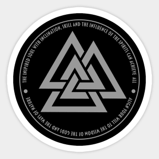 Valknut Sticker